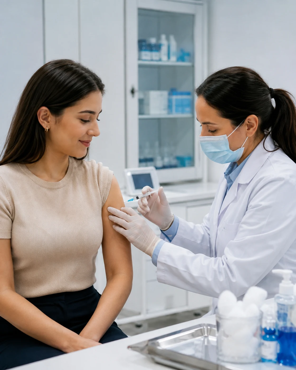 Работа медицинской организации по услуге «Лицензия на вакцинацию»